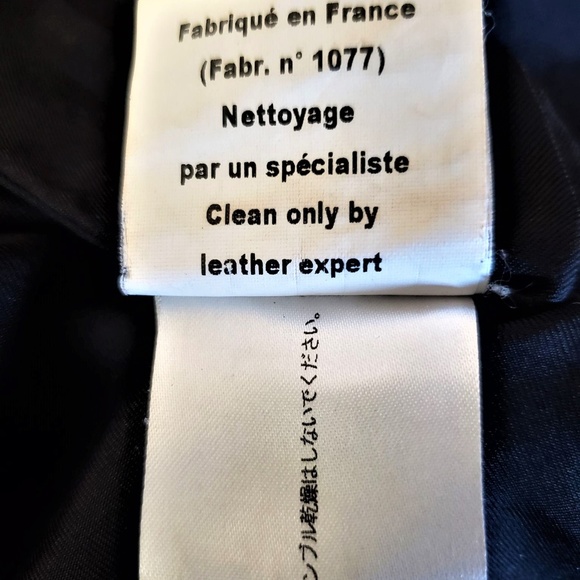 Chloé Leather Shorts Lambskin Black Made in France 38 - Picture 8 of 8